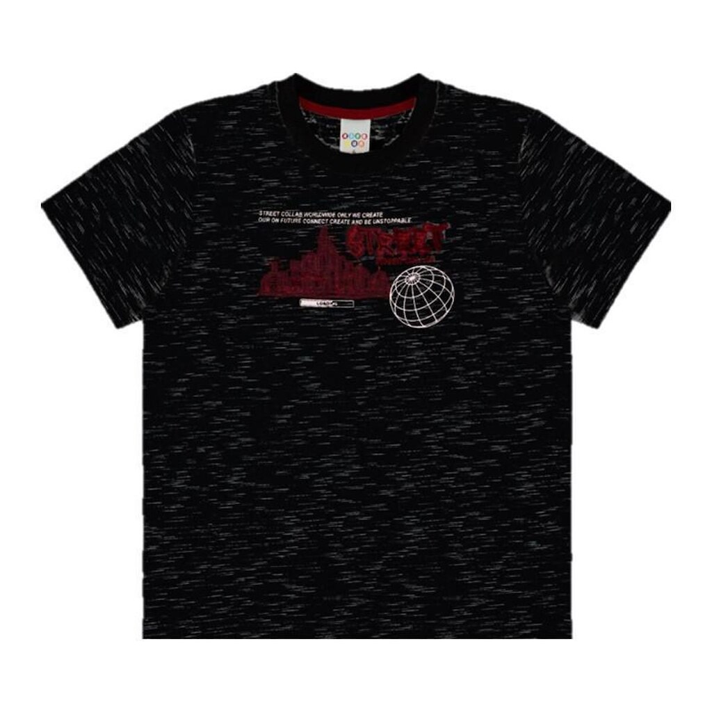 Camiseta manga curta flamê Have Fun