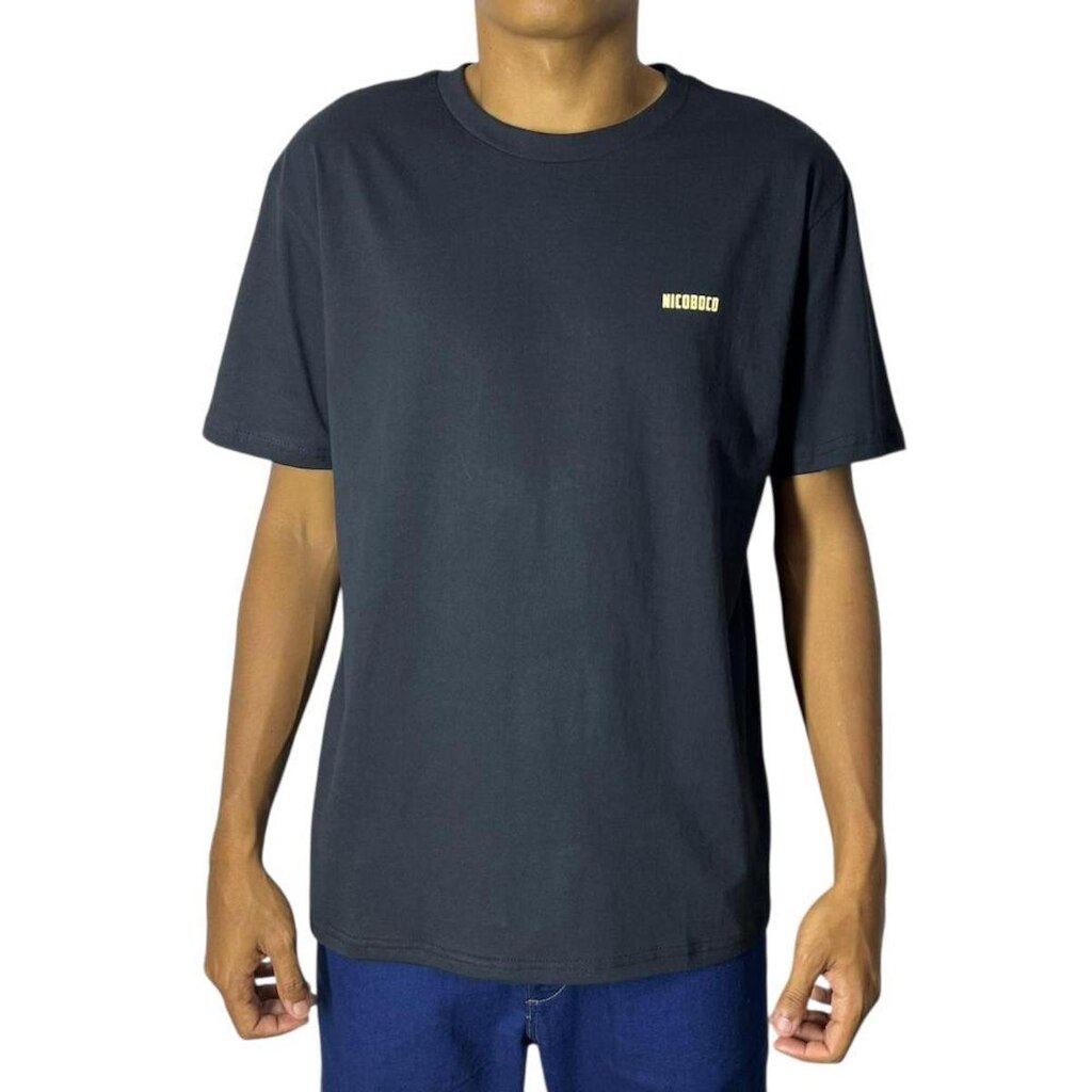 Camiseta Manga Curta Levanzo- Nicoboco