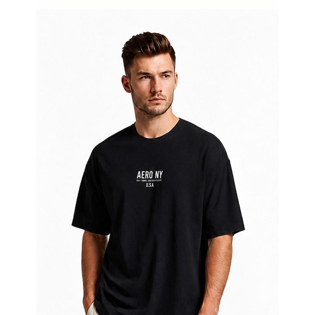 Camiseta Manga Curta Masculino Oversized Silkada Aéropostale