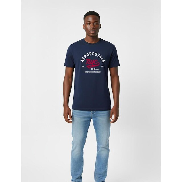 Camiseta Manga Curta Masculino Silkada Aéropostale