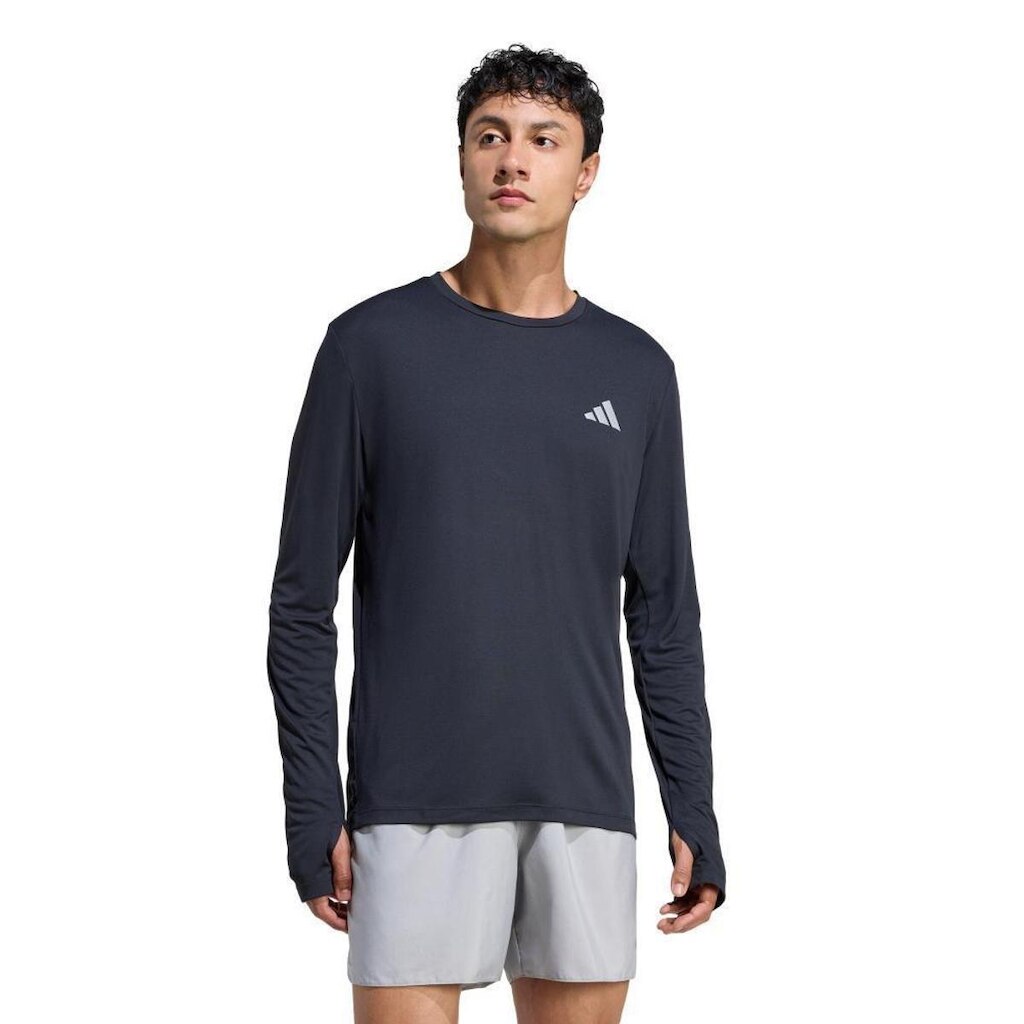 Camiseta Manga Longa Adi365 Running Essentials Adidas Masculina