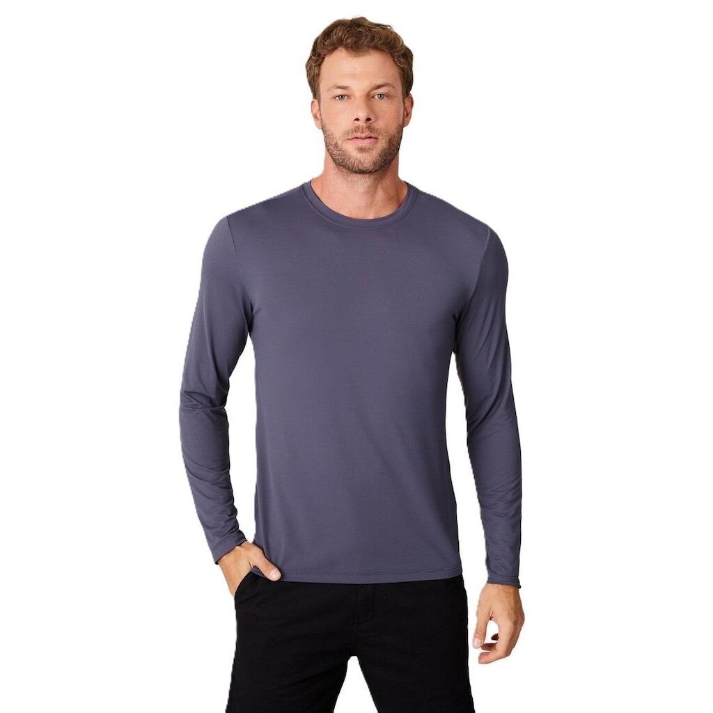 Camiseta Manga Longa Básica Dry Tech Reserva