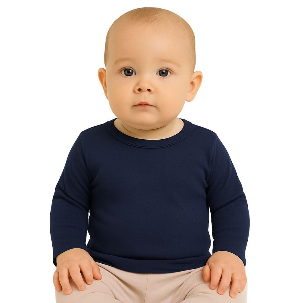 Camiseta Manga Longa Bebê Menina Kyly