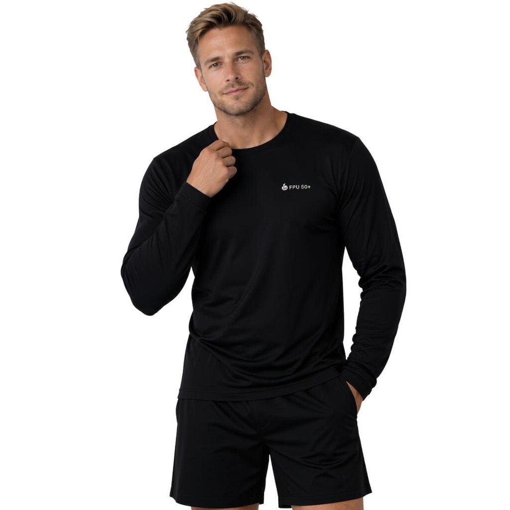 Camiseta Manga Longa Com Proteção UV FPS50