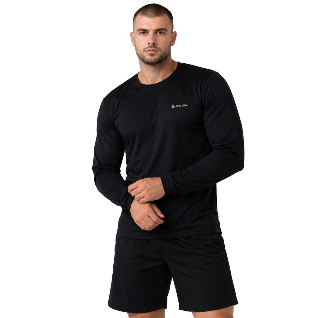 Camiseta Manga Longa Com Proteção UV FPS50