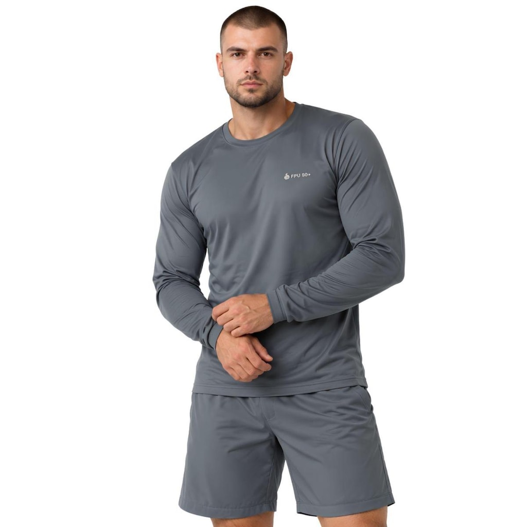 Camiseta Manga Longa Com Proteção UV FPS50
