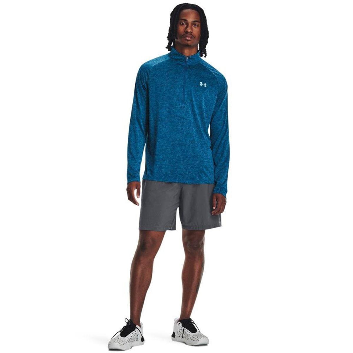 Camiseta Manga Longa de Treino Masculina Under Armour Tech 2.0
