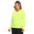 Camiseta Manga Longa Dry Proteção Uv Feminina - Amarelo Fluorescente