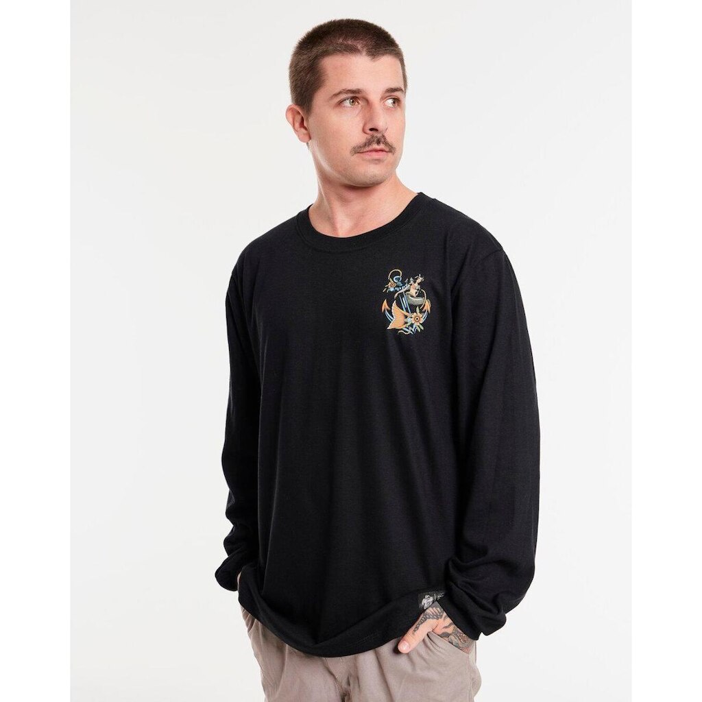 Camiseta Manga Longa Estampada