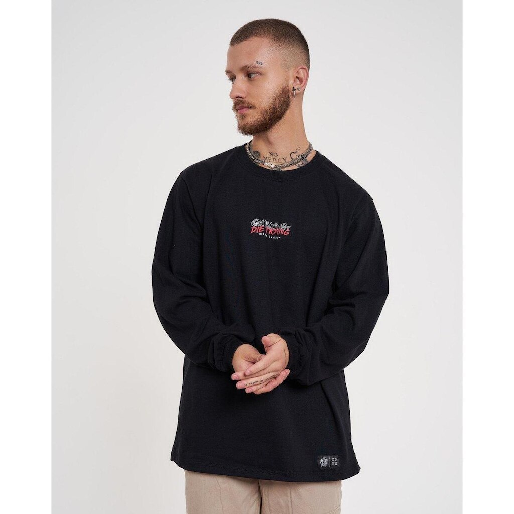 Camiseta Manga Longa Estampada