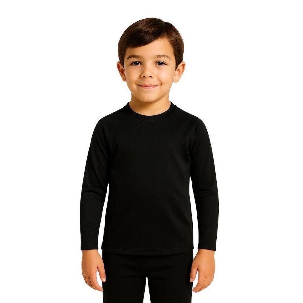 Camiseta Manga Longa Infantil Menino Proteção Solar Praia
