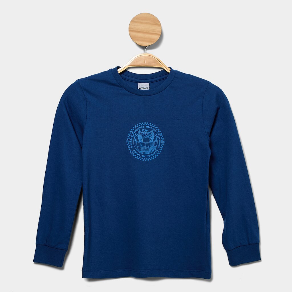 Camiseta Manga Longa Infantil Nicoboco Beats