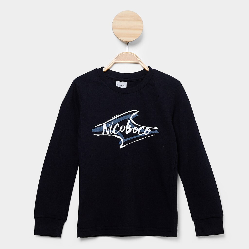 Camiseta Manga Longa Infantil Nicoboco Harmony