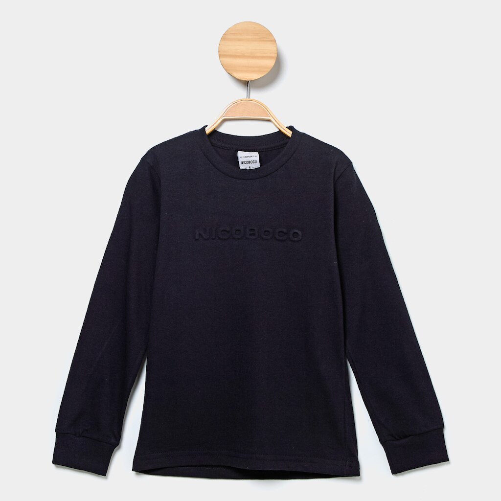 Camiseta Manga Longa Infantil Nicoboco Rhythm