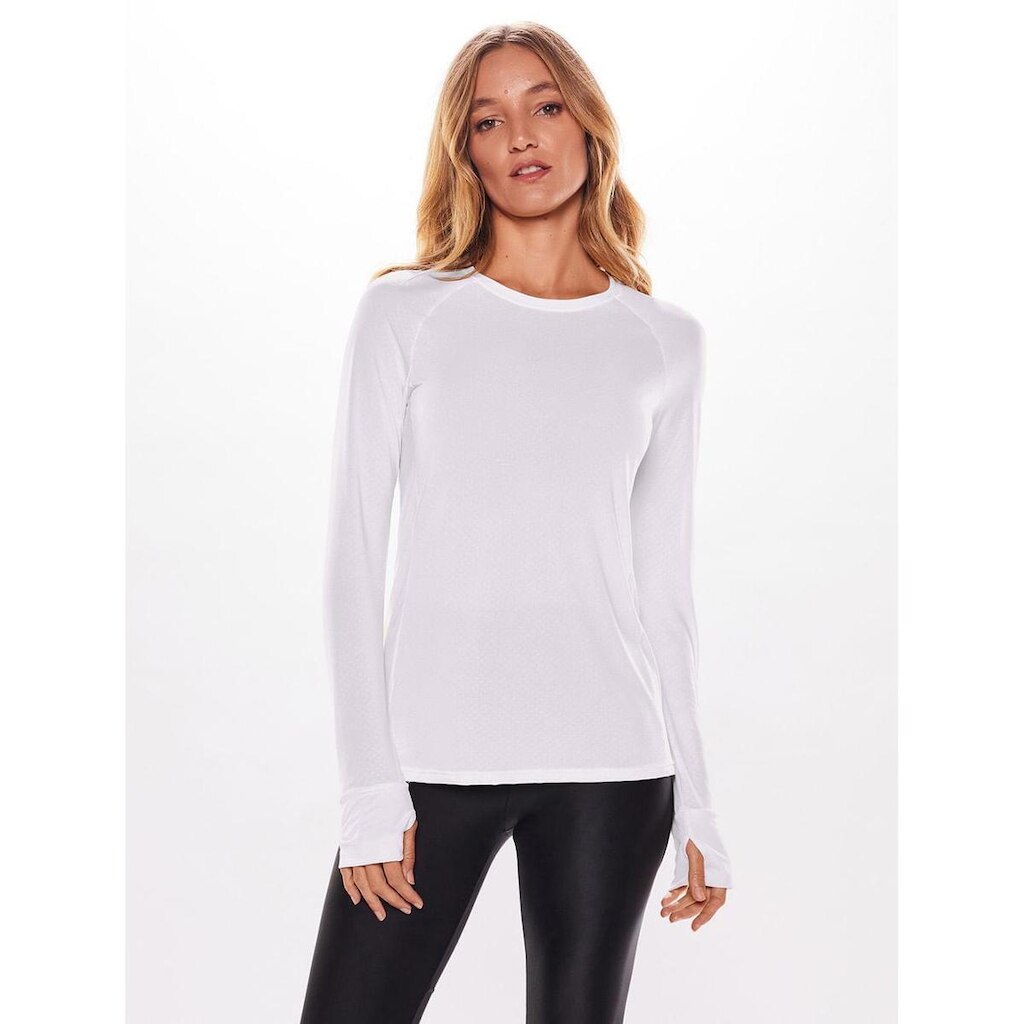 Camiseta Manga Longa Lisa Essentials