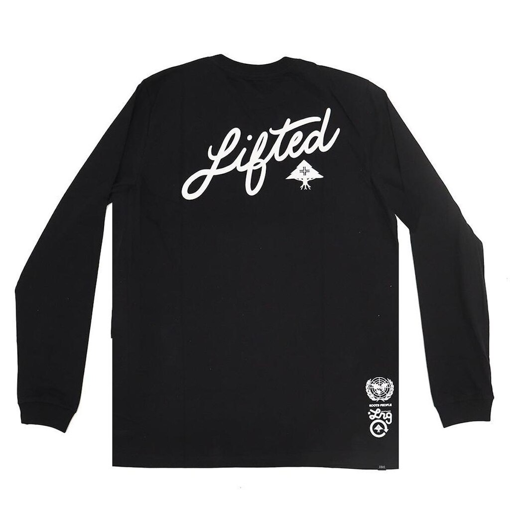 Camiseta Manga Longa LRG Tree House - Preto