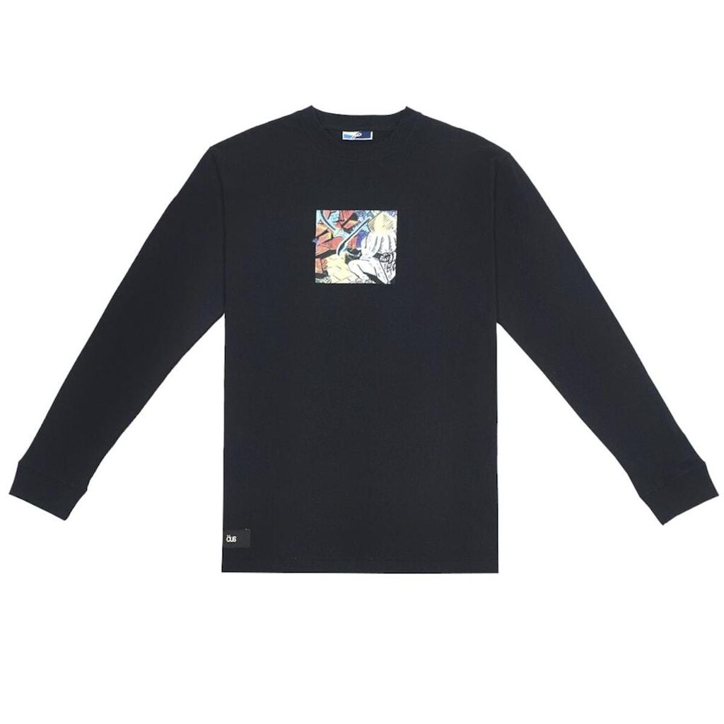 Camiseta Manga Longa Ous Samurai Preta