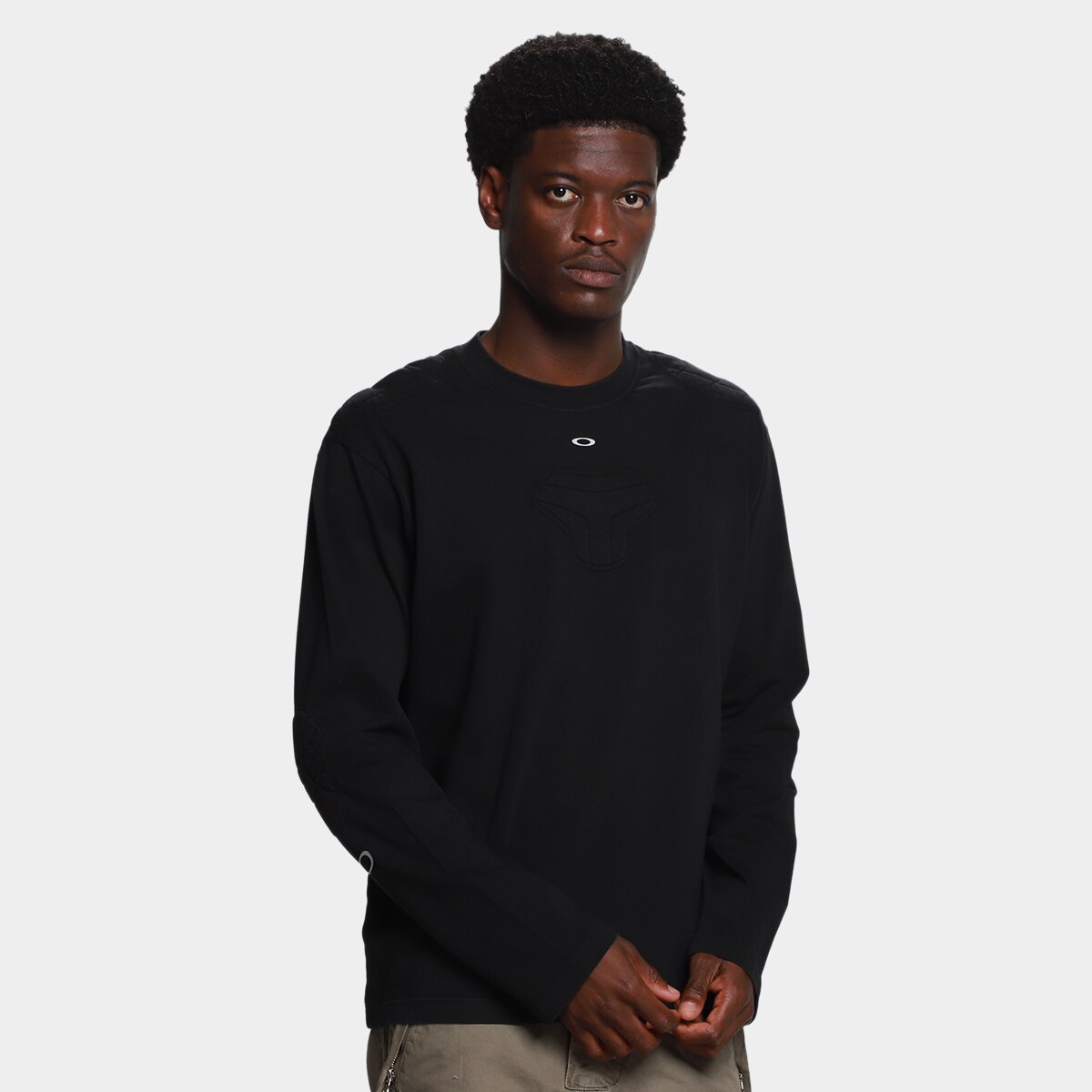 Camiseta Manga Longa Piet Oakley Masculina - 1