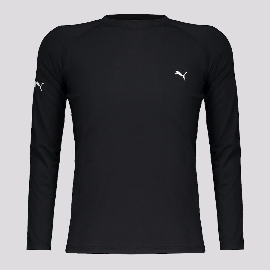 Camiseta Manga Longa Puma UV50+ Infantil