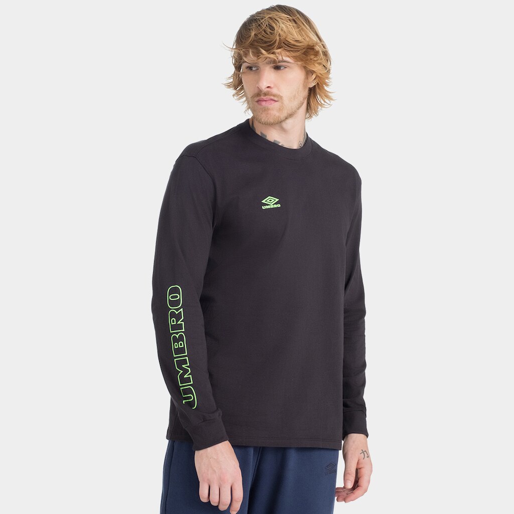 Camiseta Manga Longa Umbro Authentic Masculina