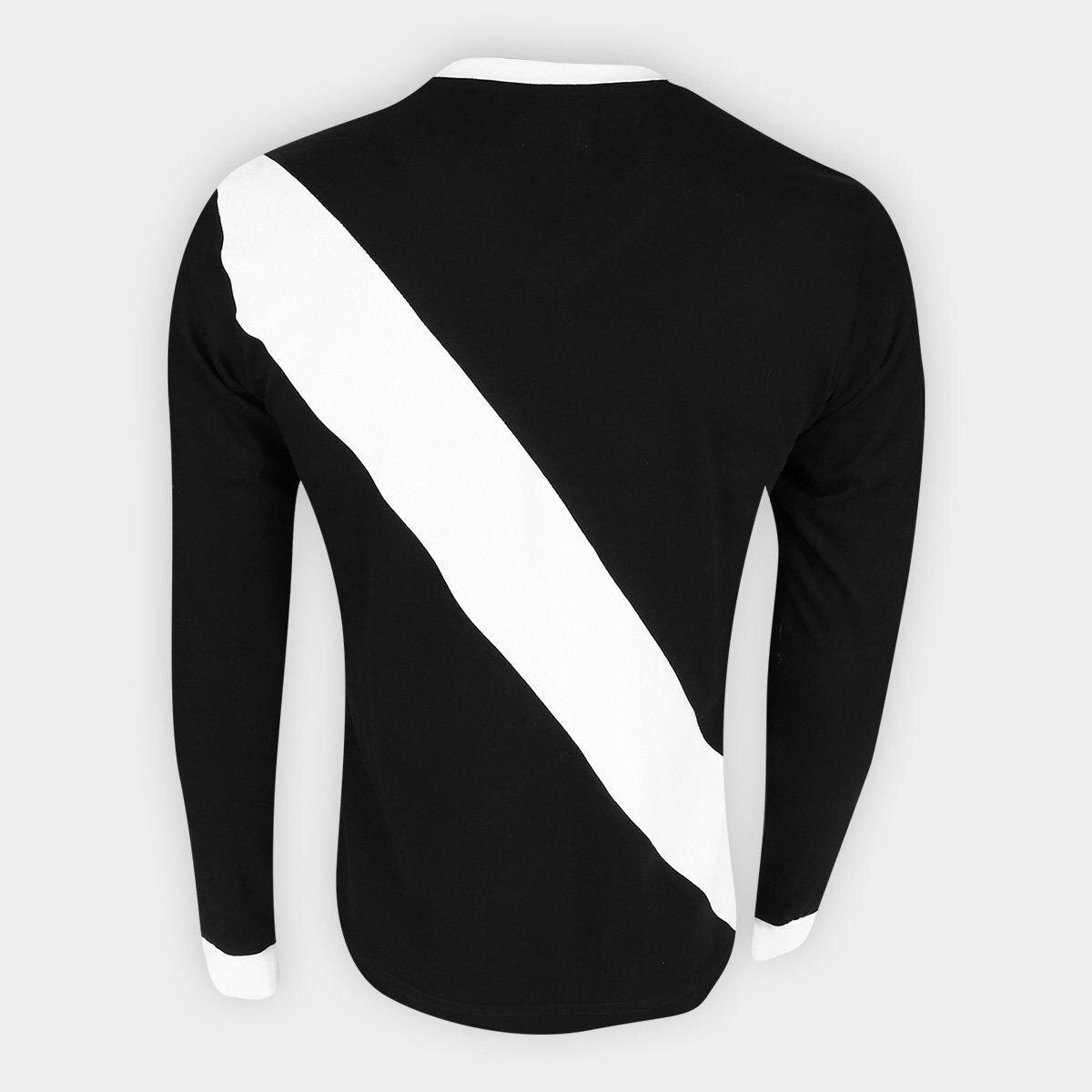 Camiseta Manga Longa Vasco 1948 Retrômania Masculina - 1