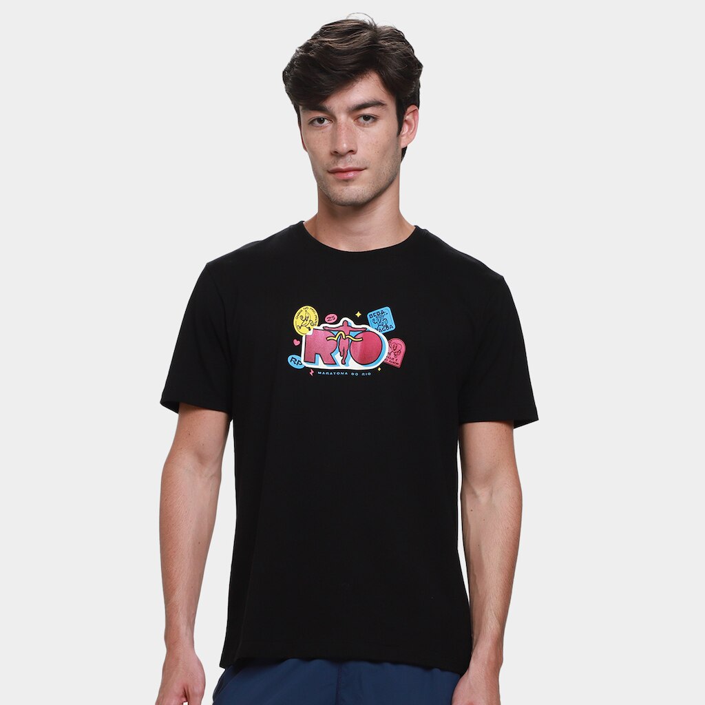 Camiseta Maratona do Rio Stickers