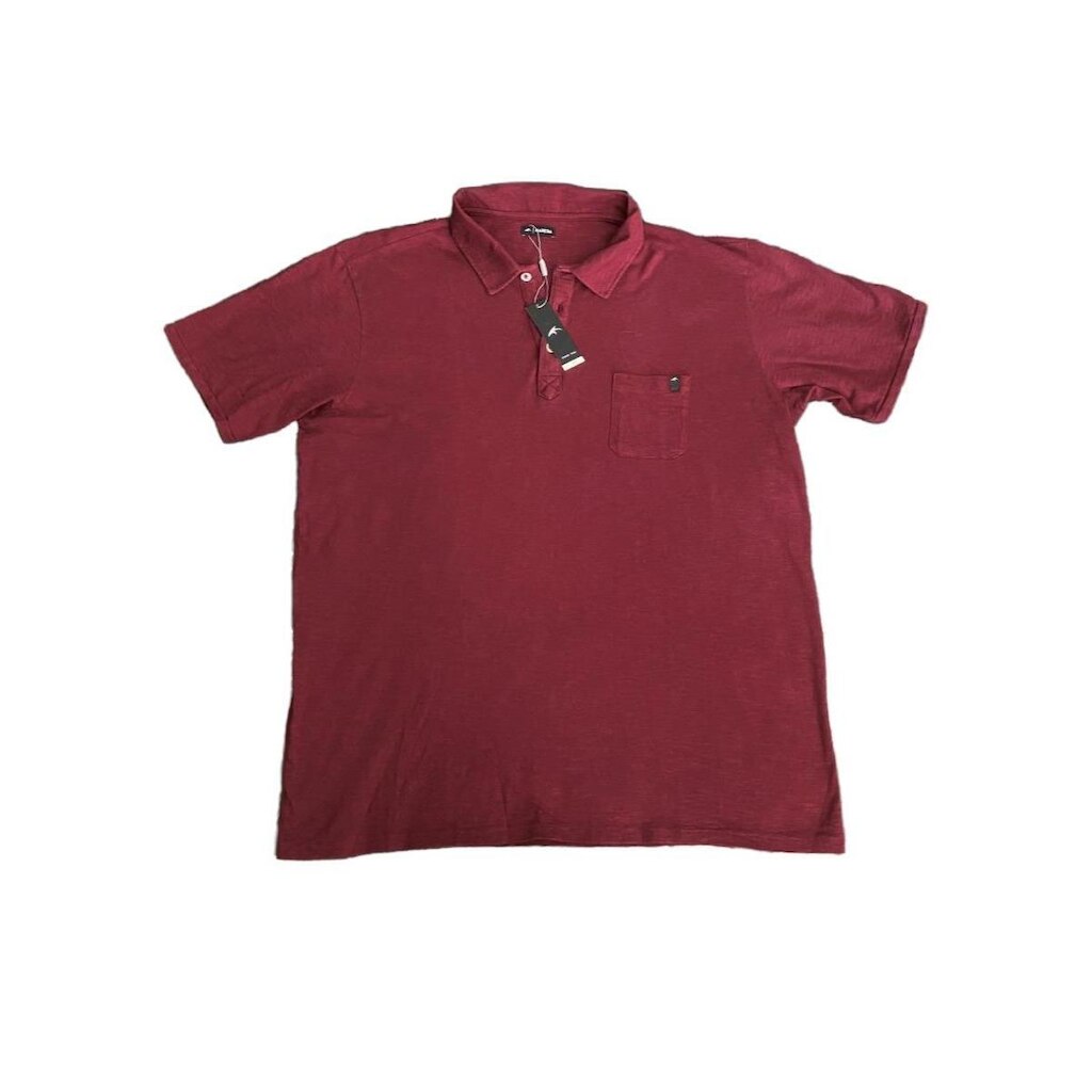 Camiseta Maresia Polo Plus Size Flame 0618