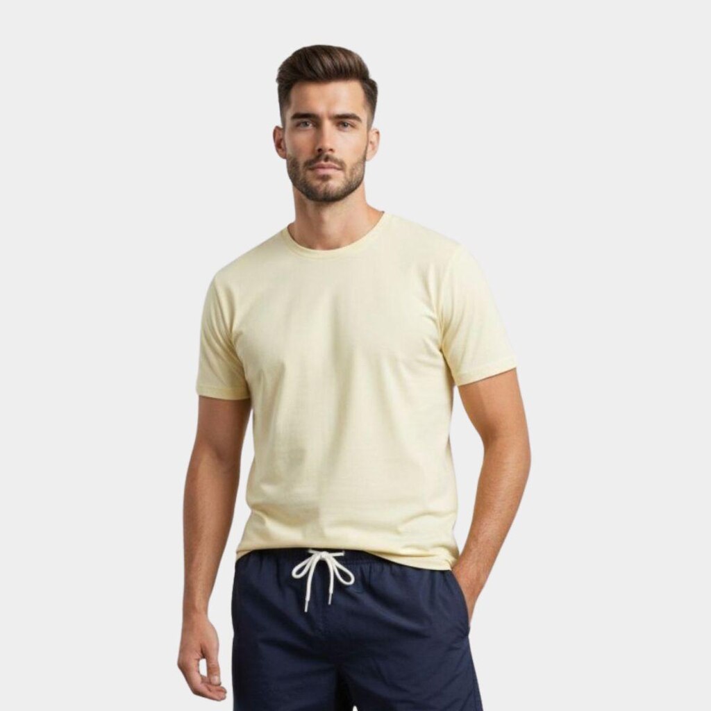 Camiseta Masculina 100% Algodão Básica Premium Medson