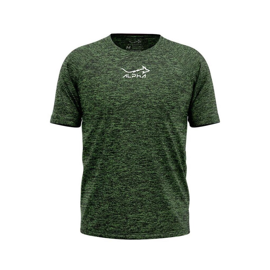 Camiseta Masculina Academia Dry Fluid Move Mescla