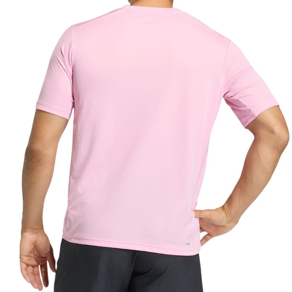 Camiseta Masculina Adidas MC Base True Pink - KD5469