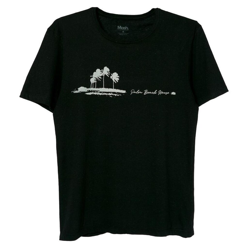 Camiseta Masculina Algodão Estampada Palm Beach Mash - 632.19