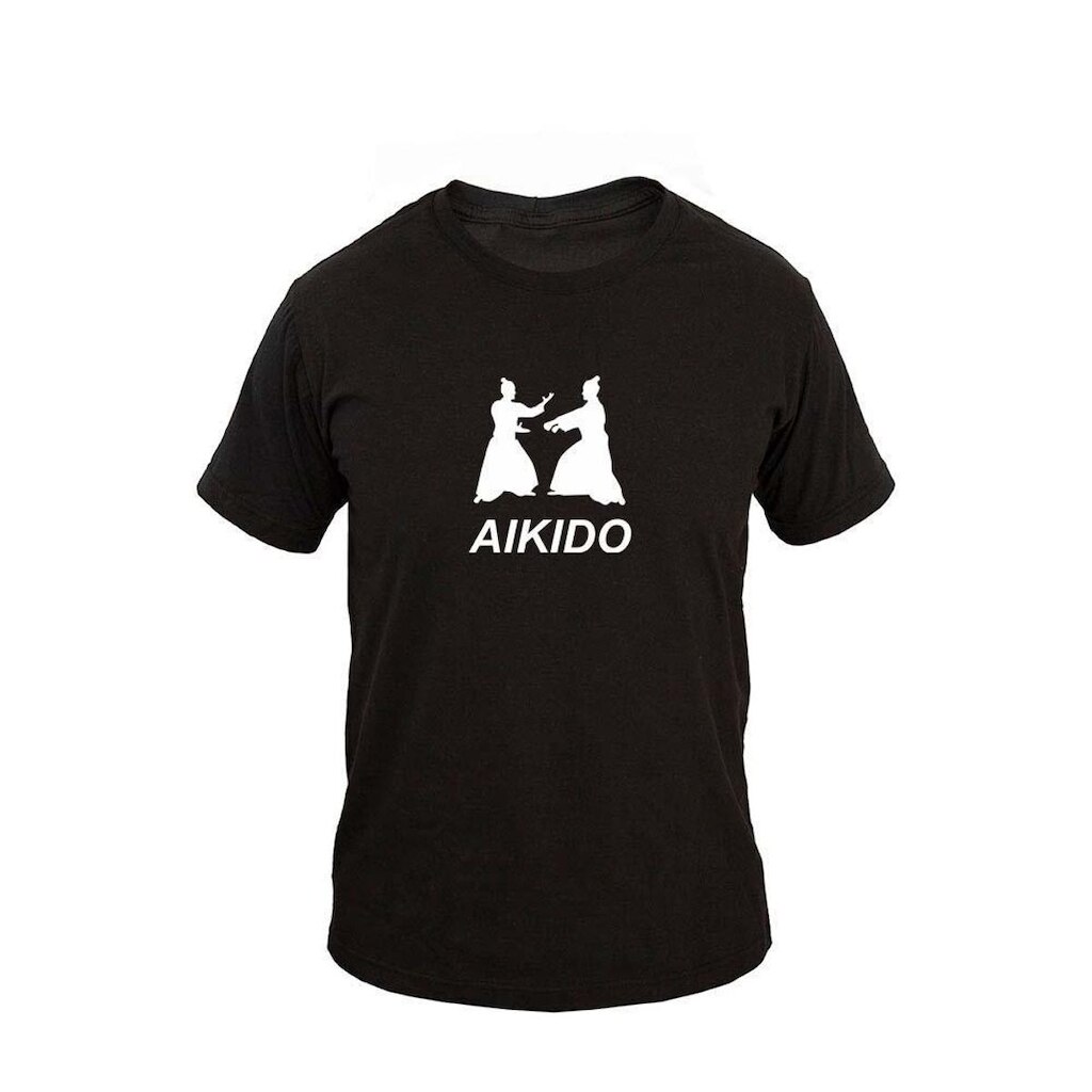 Camiseta Masculina Algodão Manga Curta Akido 2 Casual
