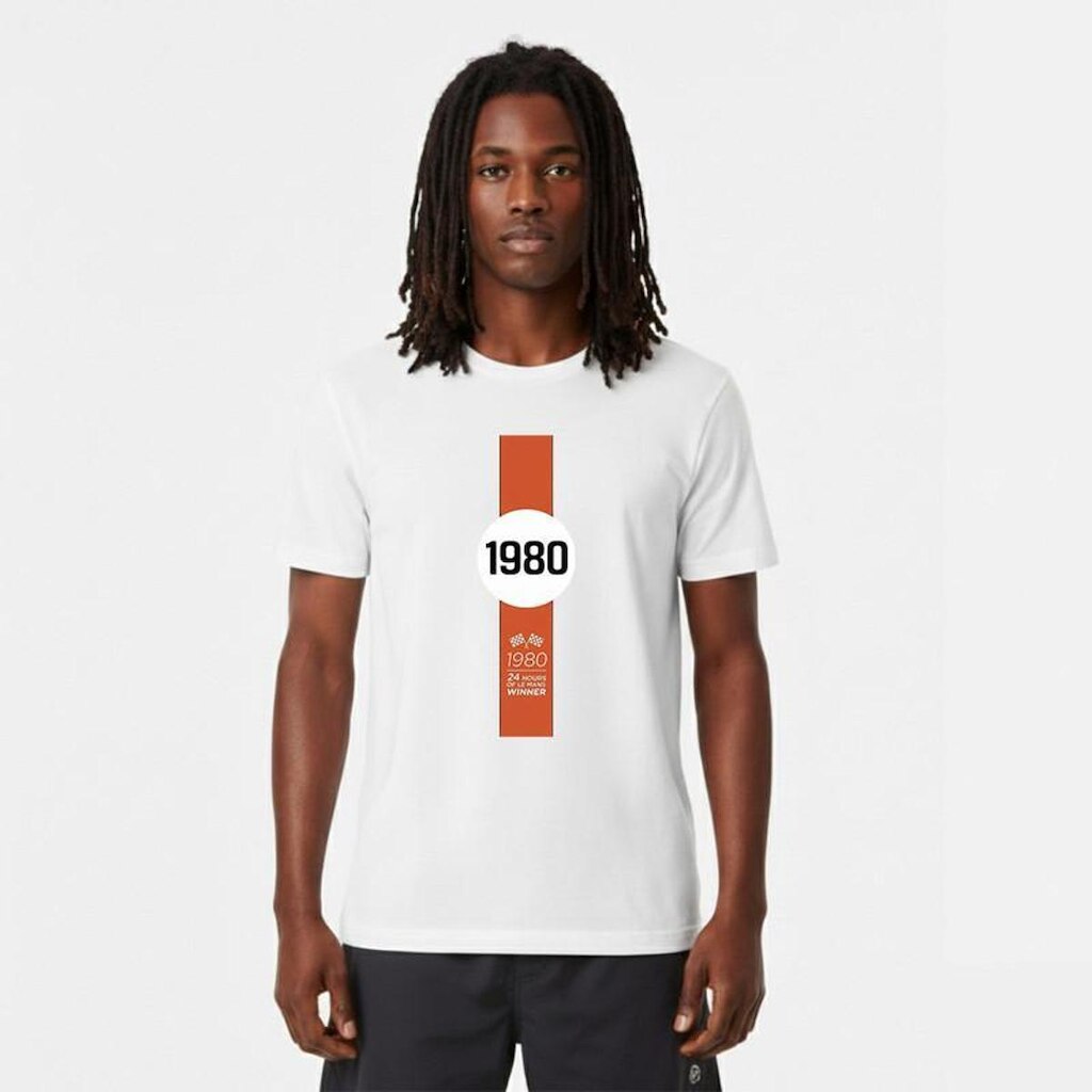 Camiseta Masculina Algodão Premium 1980