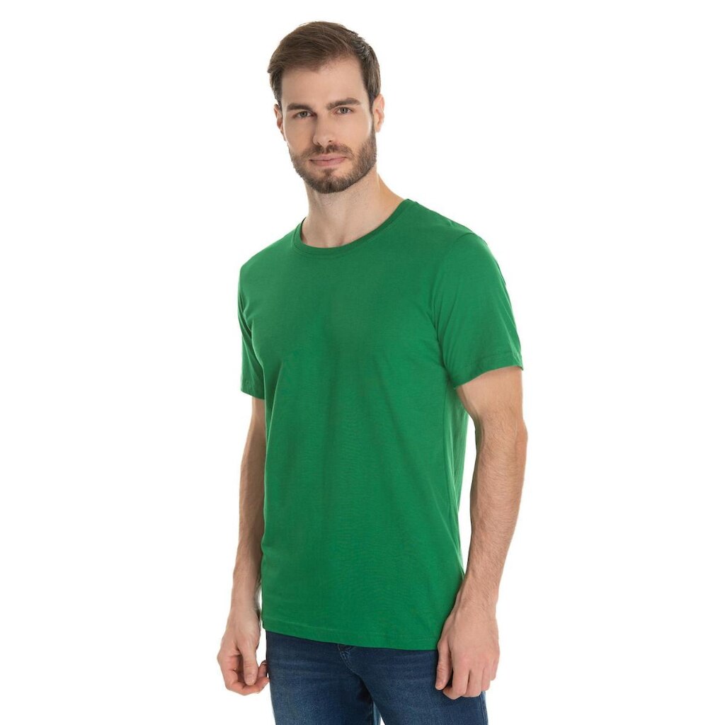 Camiseta Masculina Algodão Premium Básica Lisa