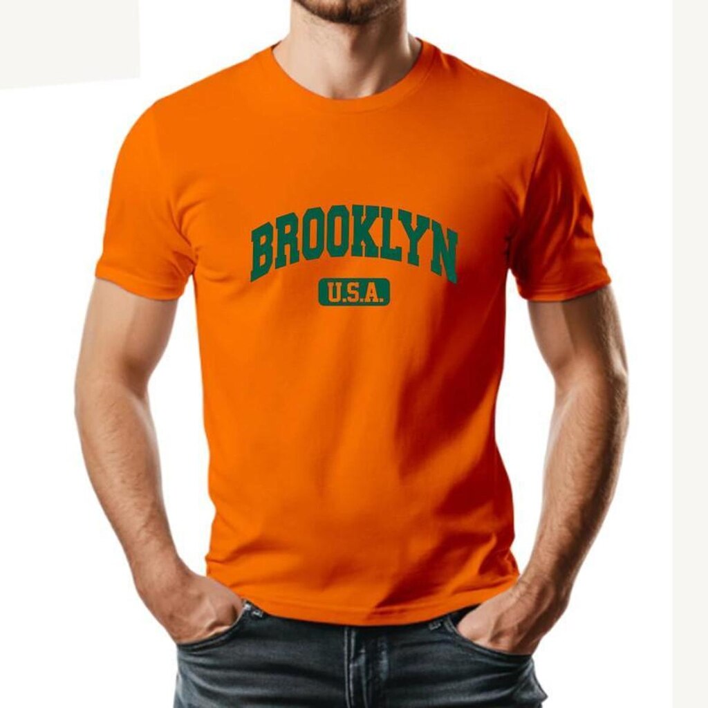 Camiseta Masculina Algodão Premium BROOKLIN
