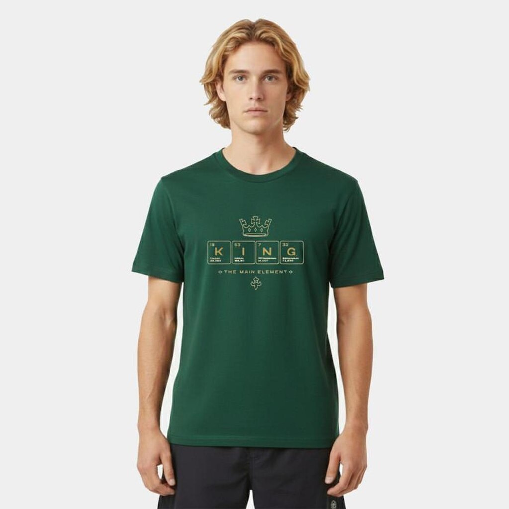 Camiseta Masculina Algodão Premium KING TABELA PERIODICA