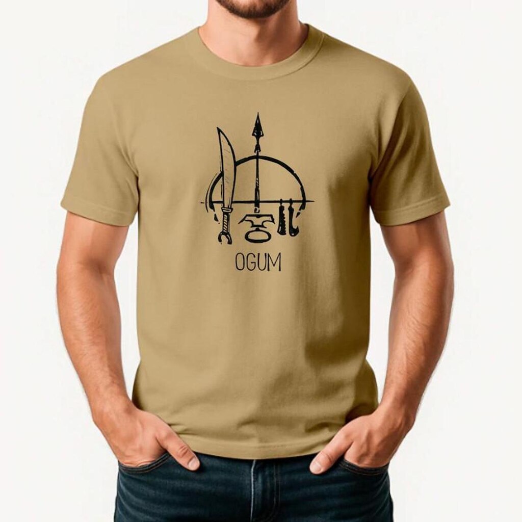 Camiseta Masculina Algodão Premium OGUM