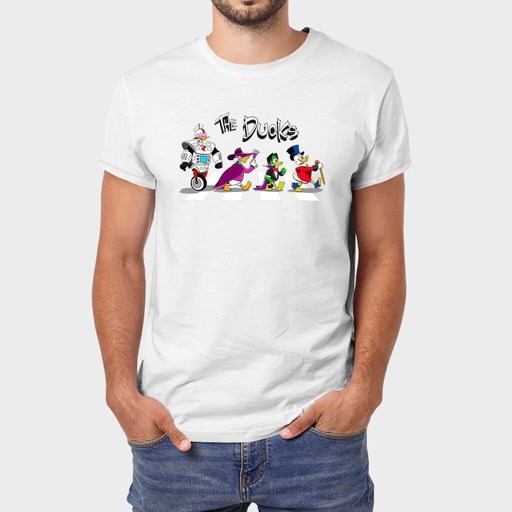Camiseta Masculina Algodão The Ducks Premium