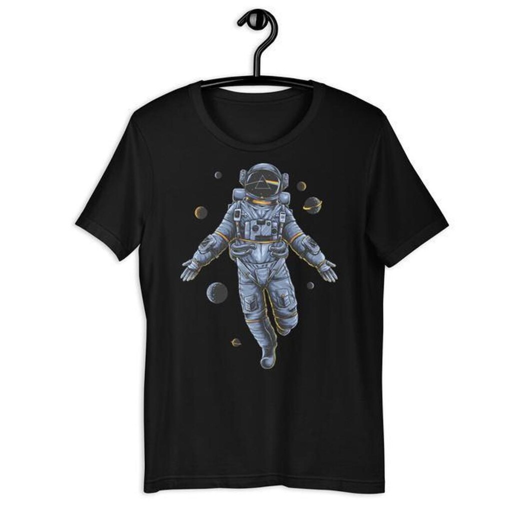 Camiseta Masculina Astronauta Dark Side