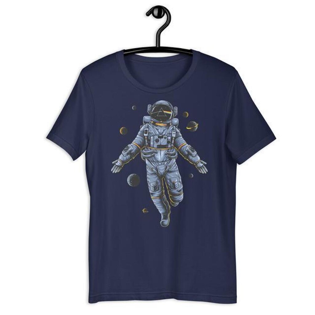 Camiseta Masculina Astronauta Dark Side