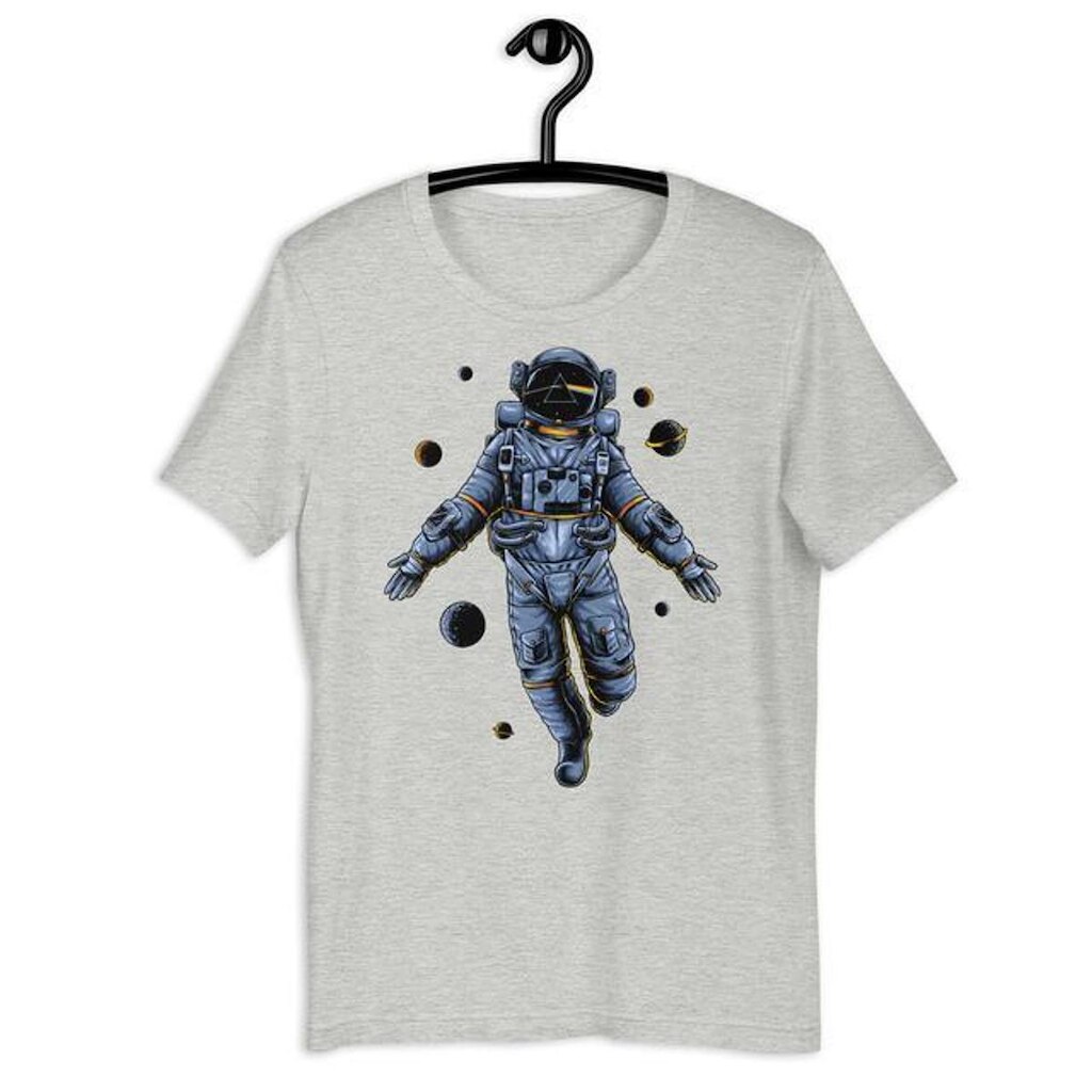 Camiseta Masculina Astronauta Dark Side