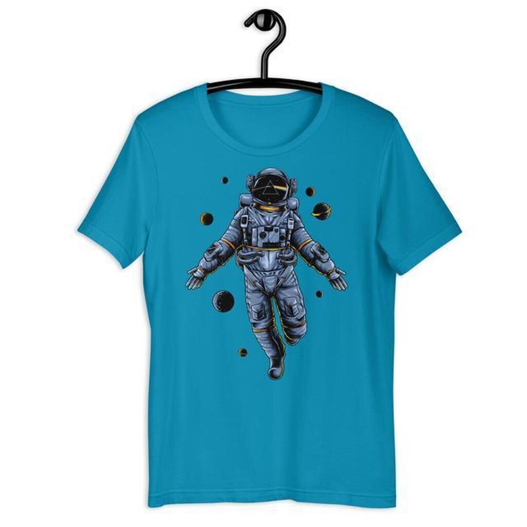 Camiseta Masculina Astronauta Dark Side