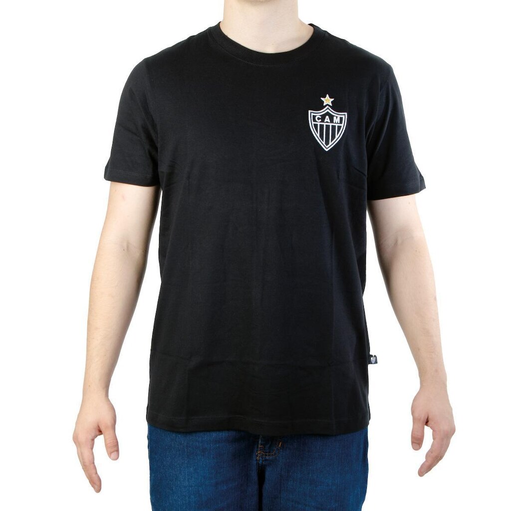 Camiseta Masculina Atlético Mineiro Algodão Classic