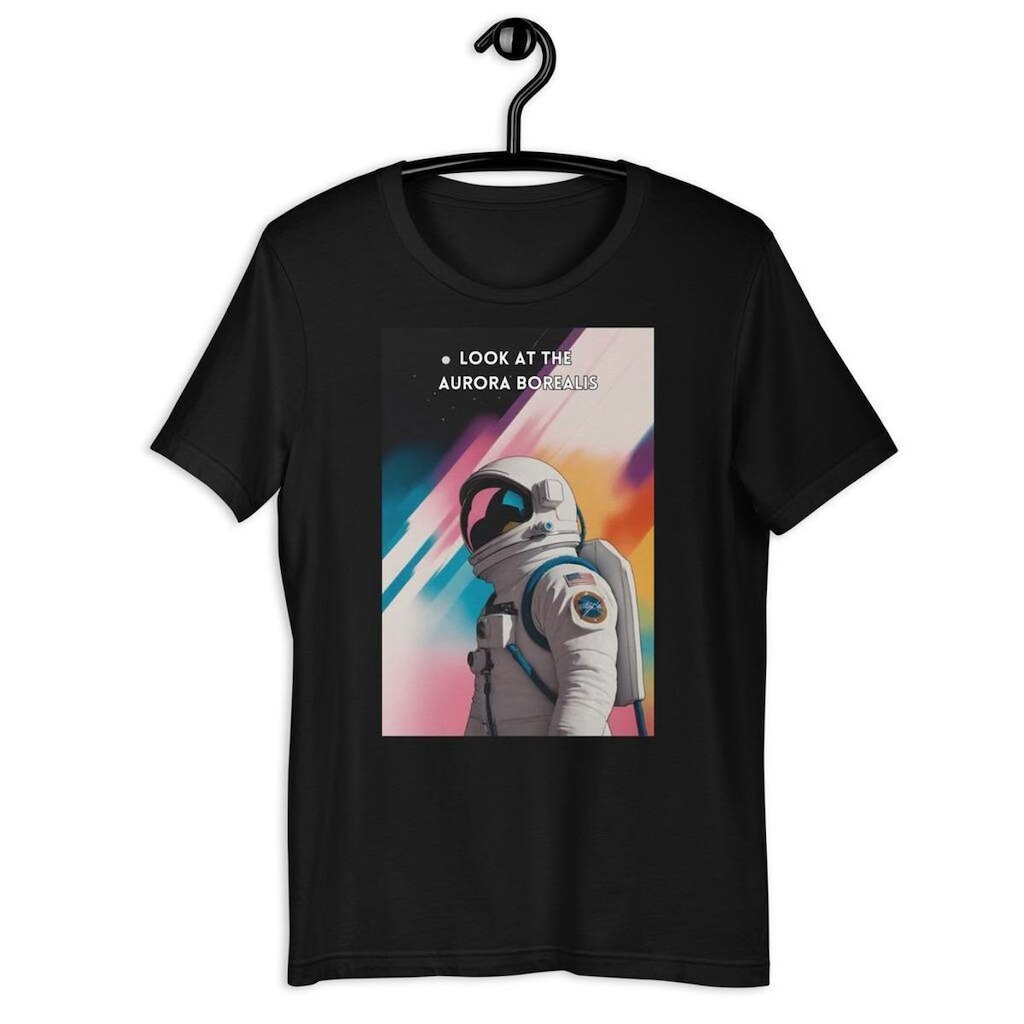 Camiseta Masculina Aurora Boreal