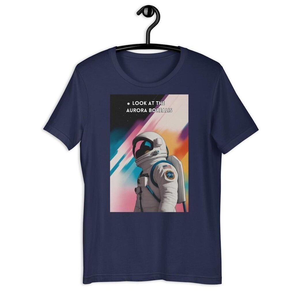 Camiseta Masculina Aurora Boreal