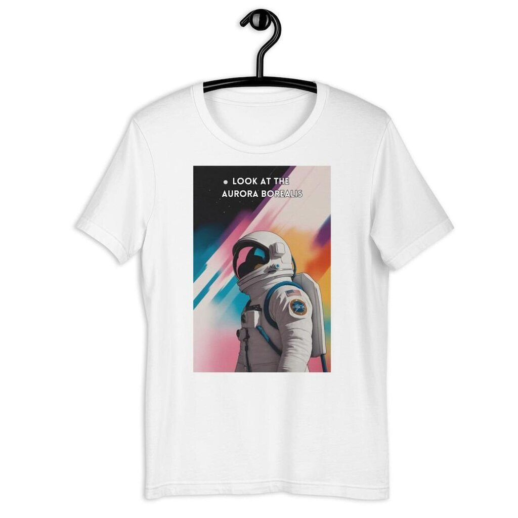 Camiseta Masculina Aurora Boreal