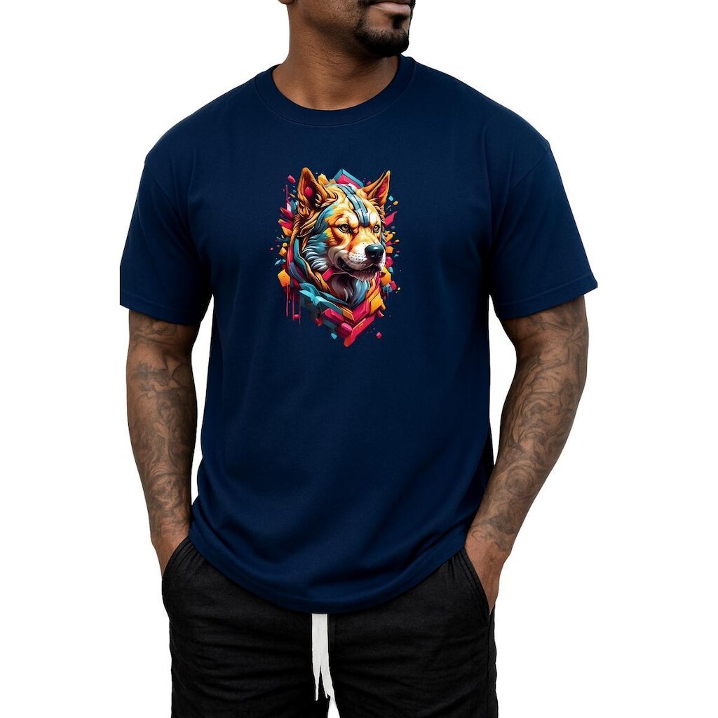 Camiseta Masculina Básica com Modelagem Clássica