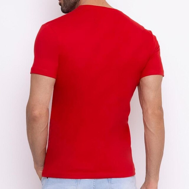 Camiseta Masculina Básica FMF com Bordado Algodão Premium França