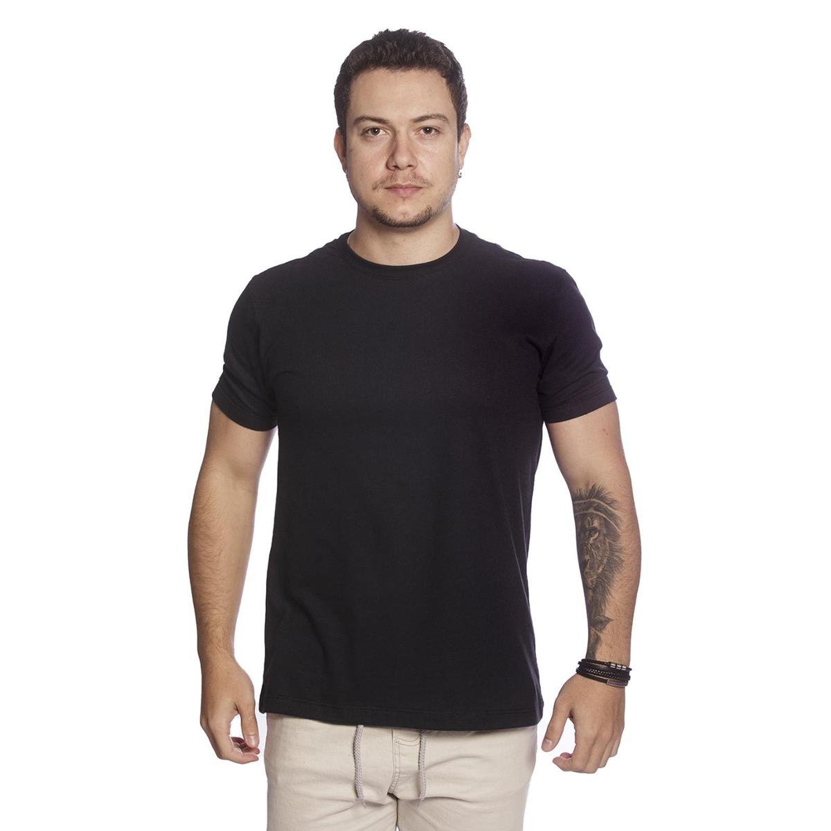 Camiseta Masculina Básica Lisa 100% Algodão Fio 30.1 Penteado Techamalhas Menor preço em Camiseta Masculina Básica Lisa 100% Algodão Fio 30.1 Penteado Techamalhas