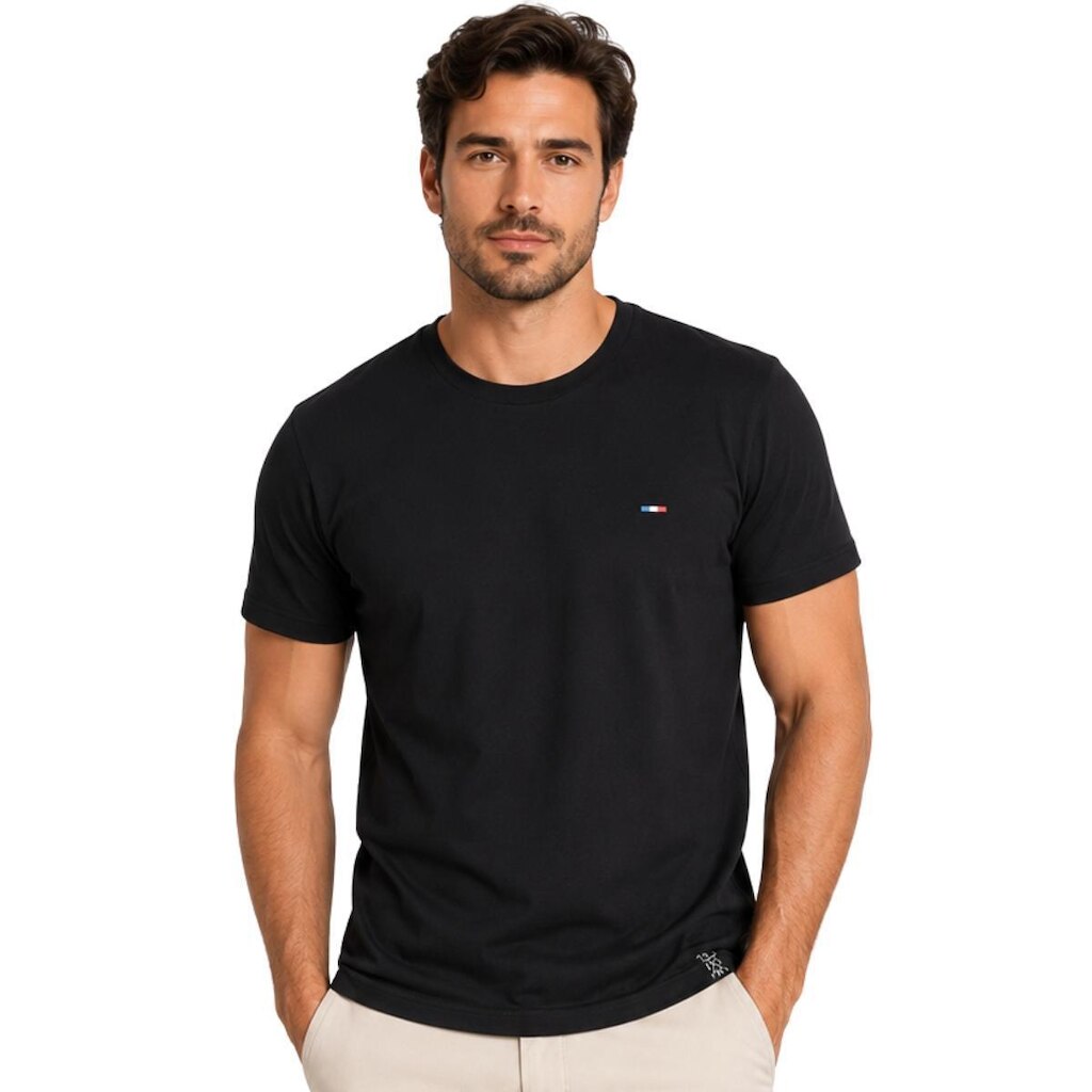 Camiseta Masculina Básica Lisa FMF Conforto Premium